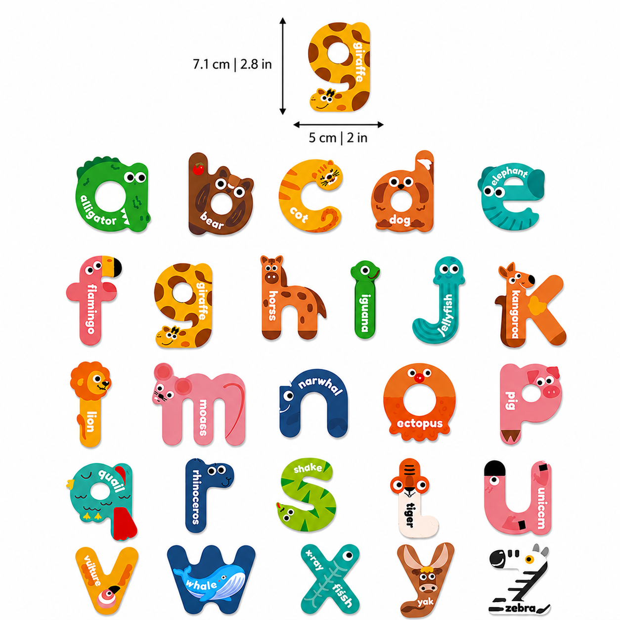 Lettermagneetjes