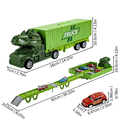 Dinovrachtwagen