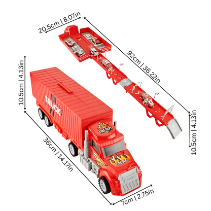 Brandweertransport