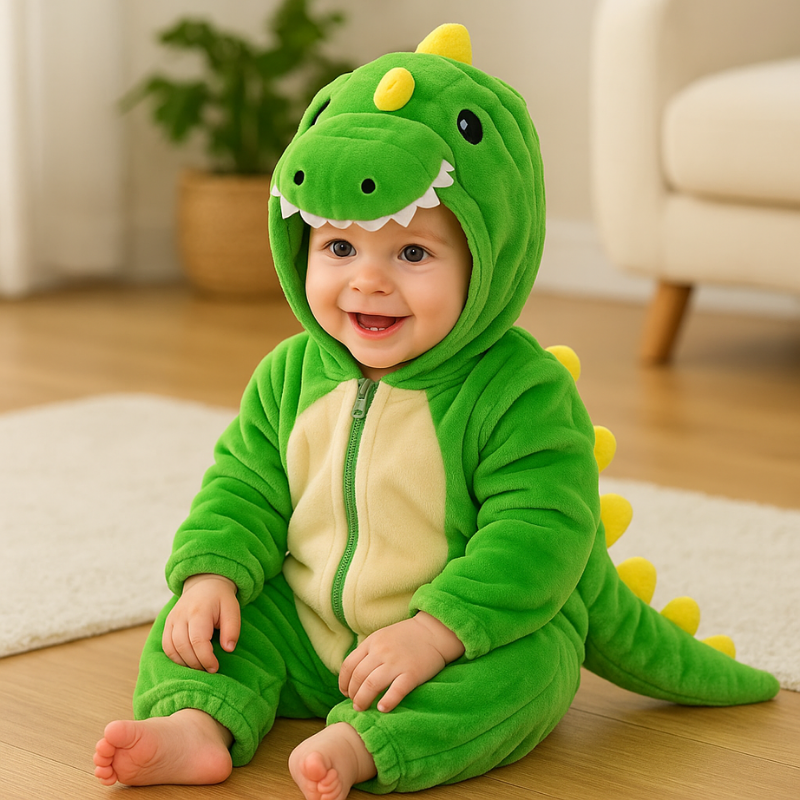 Dino-onesie