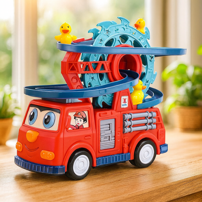 Muziekbrandweerwagen