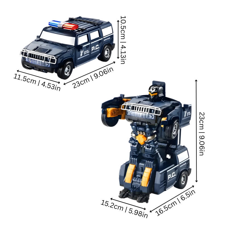 Zwaailichtrobot