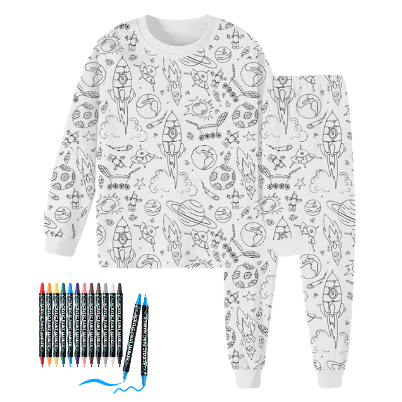 Kleurpyjama