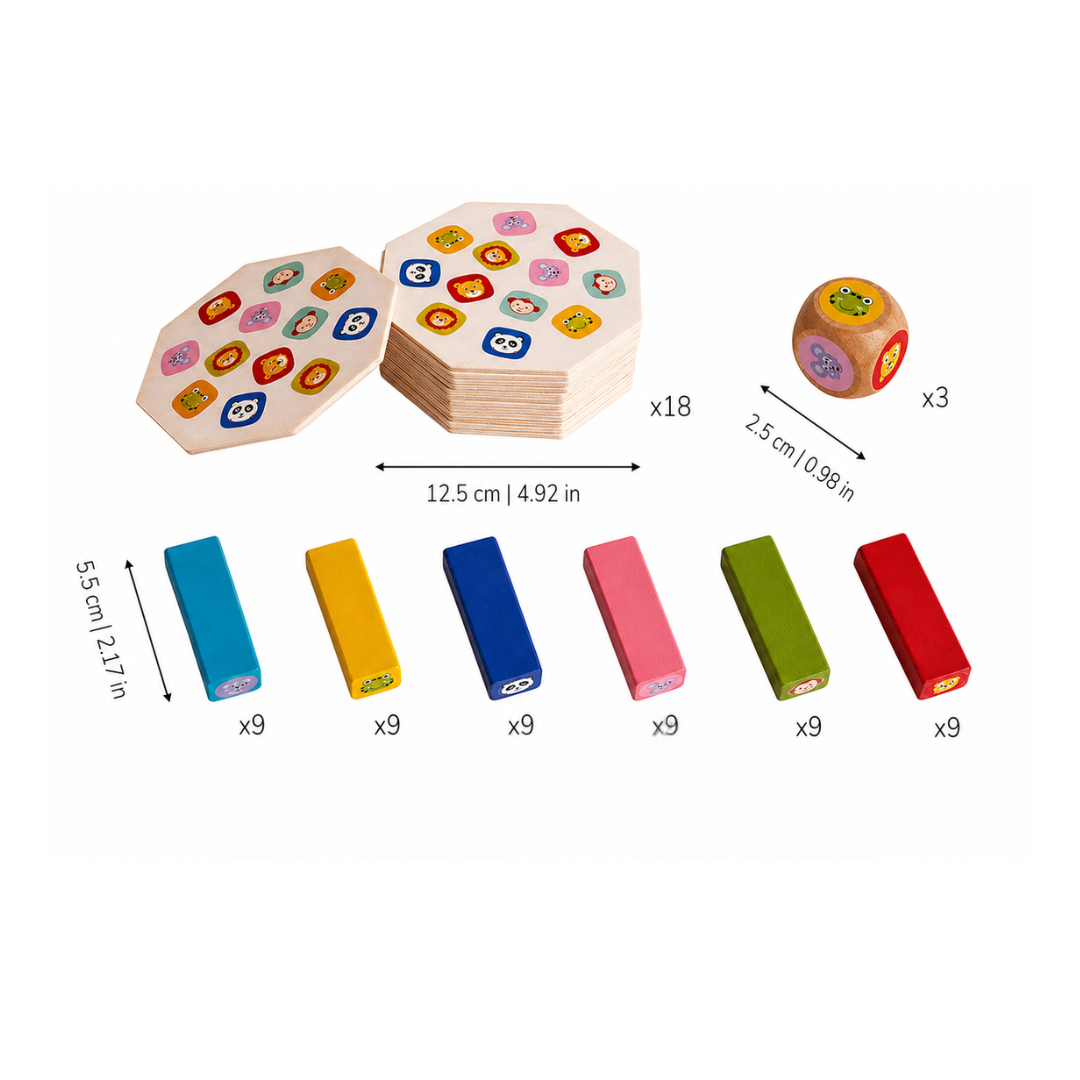 Regenboogstapel