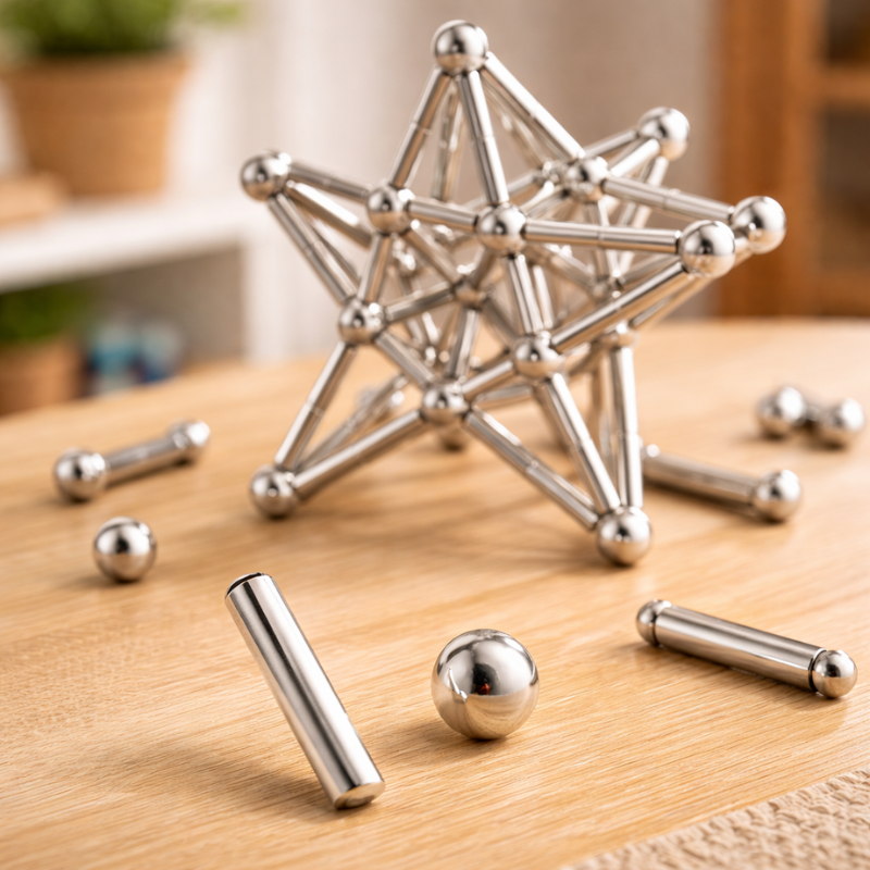 Zilvermagneetjes